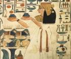 Mısır ya da taş yazıtlar hiyeroglif ile bir tanrıça temsil kazınmış